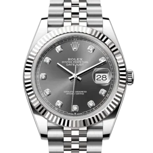 ROLEX Datejust M126334-0006 Oyster, 41 mm, Oystersteel and white gold