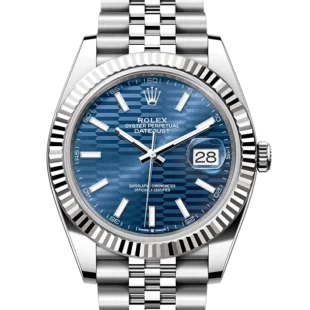 Rolex Datejust M126334-0002 Oyster, 41 mm, Oystersteel and White Gold