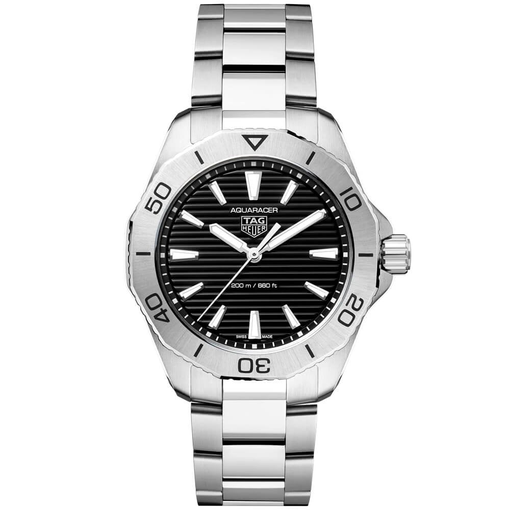 Aquaracer Professional 200 40mm Black Dial Men’s Bracelet Watch