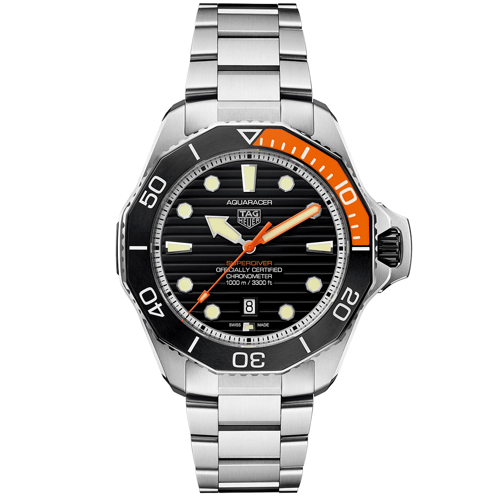 Aquaracer 45mm Professional 1000 Superdiver Black Dial Men’s Automatic Watch