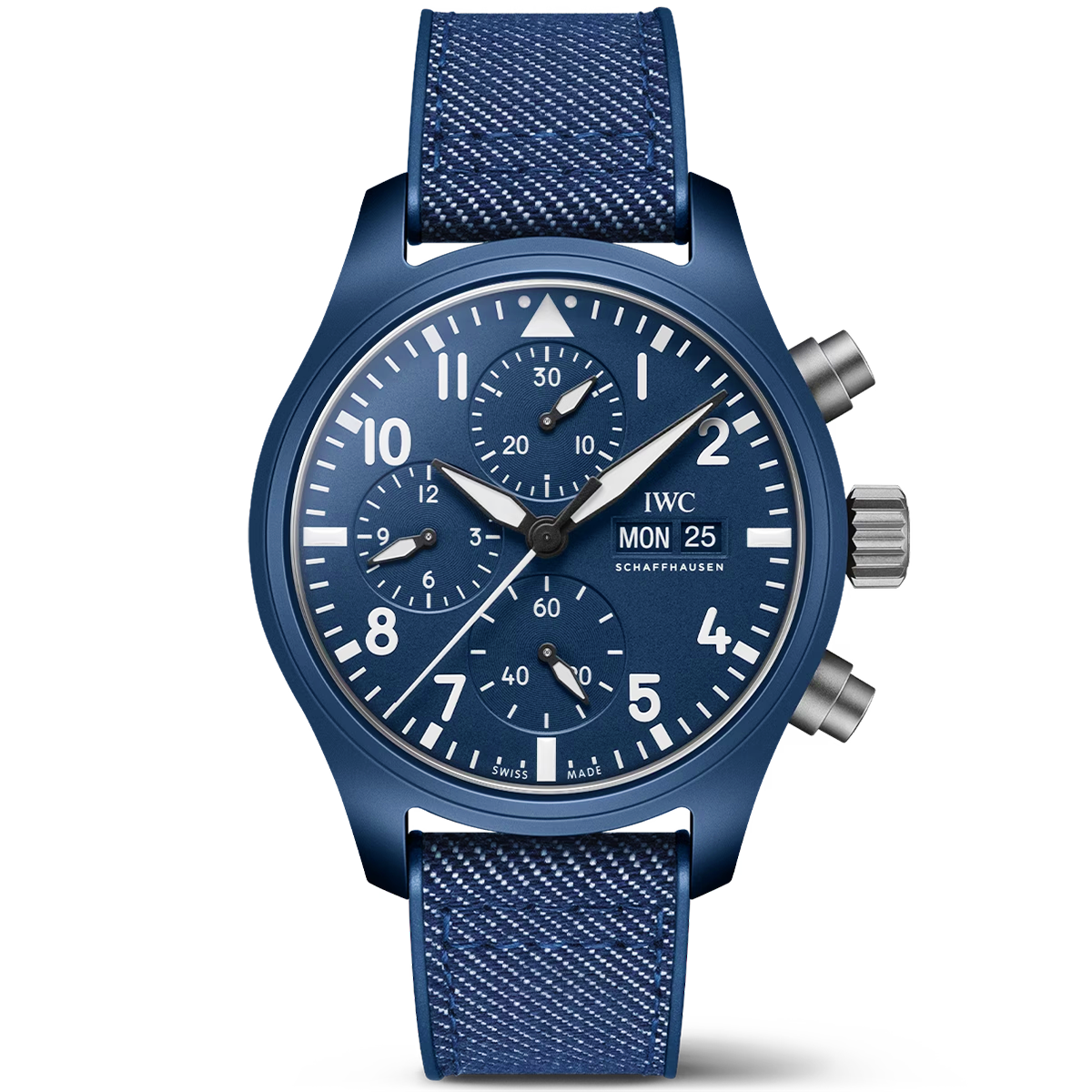 Pilot’s Top Gun Oceania 41mm Blue Ceramic Men’s Chronograph Watch