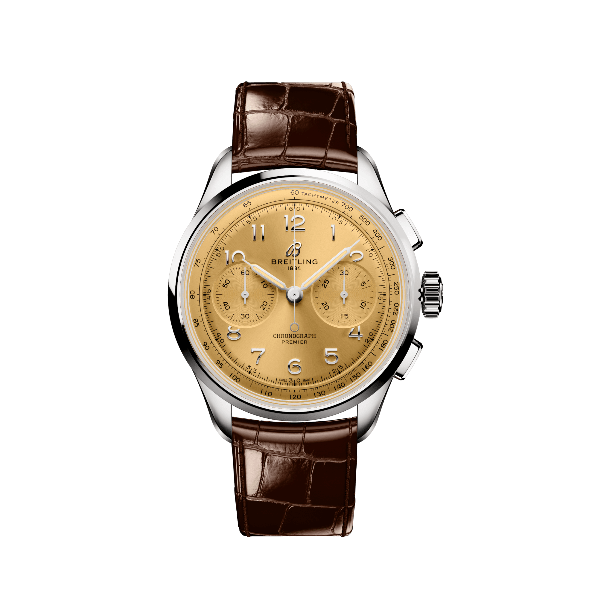 Breitling Premier B09 Chronograph 40, Stainless steel, Ref# AB0930F51H1P1, Unworn 2024