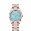 Rolex Day-Date 36, 18k Everose Gold with Diamond-set, 36mm, Ref# 128345rbr-0065
