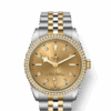 Tudor Black Bay 36 S&G, 316L Stainless Steel, 18k Yellow Gold and Diamonds, Ref# M79653-0007