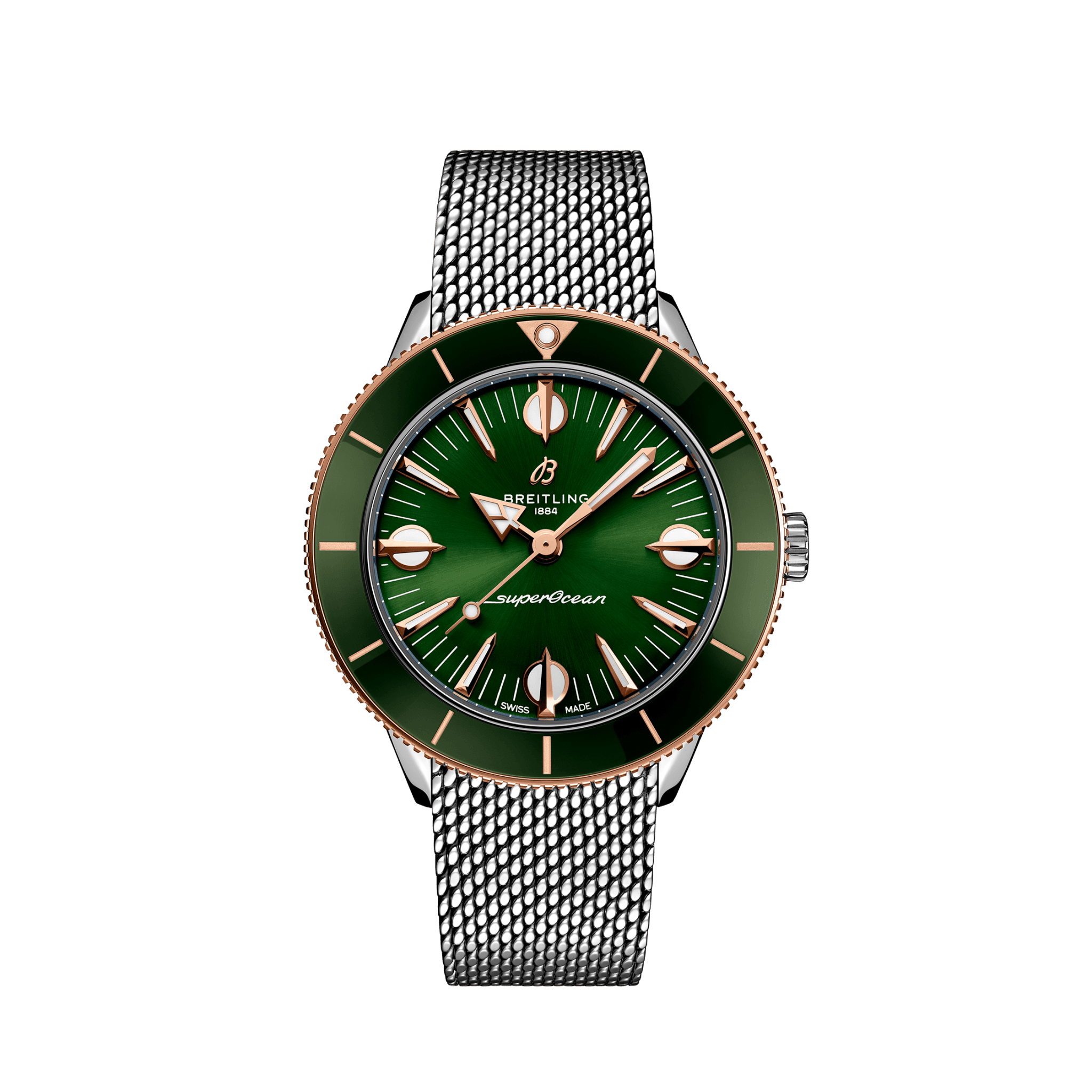 Breitling Superocean Heritage ’57 Highlands, 38mm, Stainless steel and 18k Red Gold, Ref# U10340361L1A1, Unworn 2024